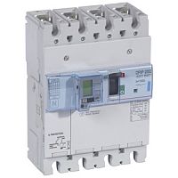 Автоматический выключатель DPX3 250 - эл. расц.-с изм.блоком.-с диф. защ.-70 кА - 400 В~ - 4П - 100 А | код. 420687 | Legrand 