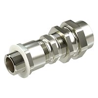 Взрывозащищенный кабельный ввод серии КАС для бронированного кабеля М75х1,5 d:54,8-63мм D:65-75мм. Присоединительная резьба GAS 3. | код KAC81M9GHK | DKC