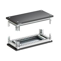 Крыша и основание RAL9005 с направляющими для корпусов CQE N, ШхГ 1000х300 мм, комплект | код R5NKTB103 | DKC