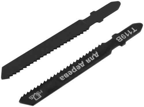 Полотна для лобзика, Т119В, по дереву, HCS, 75 мм, 2 шт. | код 40811М | FIT