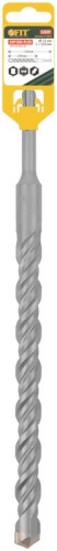 Бур по бетону SDS PLUS профи W-образная вставка двойная спираль 22х310мм FIT 32839 фото 3 Бур по бетону SDS PLUS профи W-образная вставка двойная спираль 22х310мм FIT 32839 фото 3