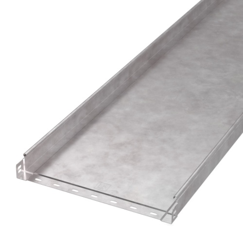 Лоток неперфорированный Стандарт HDZ 400х50х3000 (1,0 мм) (6 м/уп) Промрукав | код PR16.1217 | ПРОМРУКАВ