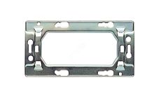 Cуппорт для рамки серии 45 на 4 модуля 22.5х45.0 мм | код 16S-00-04WT | Eurolan