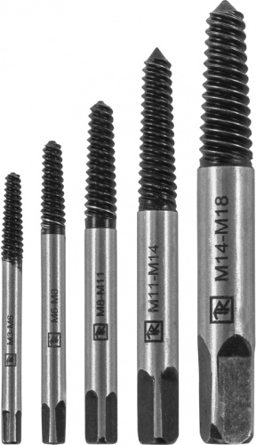 SEA5S Набор экстракторов М3-18, 5 предметов | код SEA5S | Thorvik SEA5S Набор экстракторов М3-18, 5 предметов | код SEA5S | Thorvik