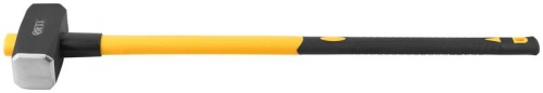 Кувалда кованая, фиброглассовая обратная усиленная ручка 900 мм, 6 кг | код 45246 | FIT фото 3