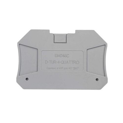 Изолятор торцевой для клемм TUR-2.5-QUATTRO | код D-TUR-2.5-QUATTRO | DKC Изолятор торцевой для клемм TUR-2.5-QUATTRO | код D-TUR-2.5-QUATTRO | DKC