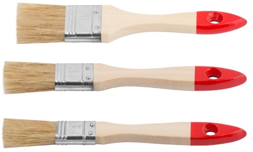 Набор кистей "Оптима" 19; 25; 38мм (3 предмета) КУРС 00914 фото 4