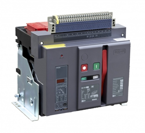 Воздушный авт. выкл. стационарный 4P 2500А 80кА расцепитель М ВА-732 | код 27099DEK | DEKraft