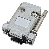 Корпус к разъёму D-SUB RUICHI PLASTIC CASE (DNT-9C), пластик | код 108327 | Ruichi