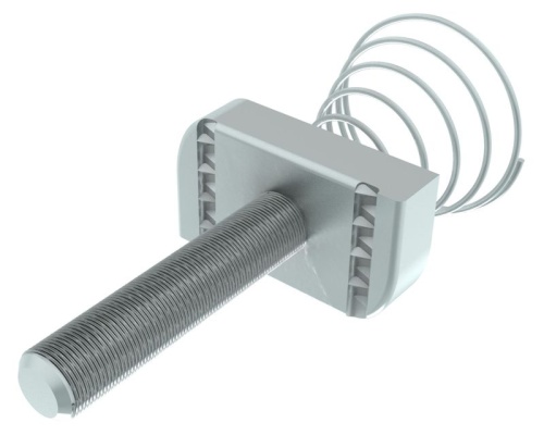 Болт-STRUT с конусной пруж. М12х30 (уп.50шт) IEK CMZ13-SBT-12-030 Болт-STRUT с конусной пруж. М12х30 (уп.50шт) IEK CMZ13-SBT-12-030