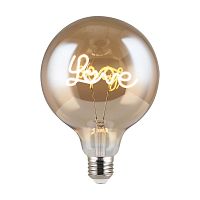 Лампа светодиодная филаментная Loft 271 G125 4Вт 2700К E27 Voltega 8522