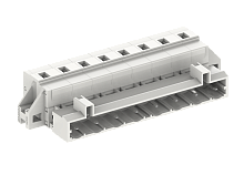 475906/010 Вилка каб. MCS с крепеж.фланцем, шаг 7.5мм2, 6 конт., бел., шт | код 475906/010 | SUPU