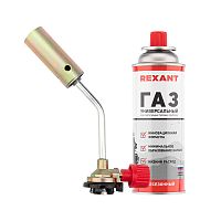 Набор горелка газовая GT-17 + газовые баллоны REXANT | код 12-0017-14 | REXANT