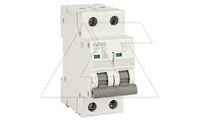 Авт. выключатель GYM8-2P-63C, 2P, 63A, хар-ка C, 4,5kA, 2M | код GYM82P63C | GEYA