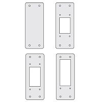 Заглушки для пром. панелей, переходник 24/16, 1 упаковка - 4шт. | код R5AD2416 | DKC