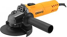 Углошлифовальная машина Deko DKAG750 750Вт 12000об/мин рез.шпин.:M14 d=125мм (063-4164) | код 1882546 | DEKO