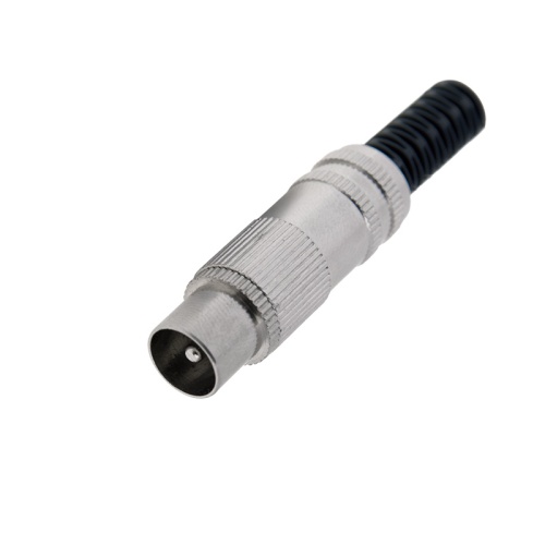 Разъем штекер TV никель без пайки REXANT | код 05-2012 | REXANT