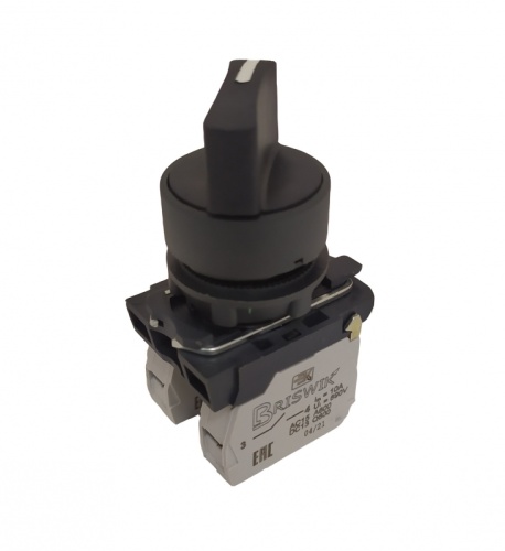 Переключатель Briswik КПЕ 3703 -Р черный IP66 УХЛ2 10А 0но+3нз | код AB-RB-6Ai-0134 | Briswik