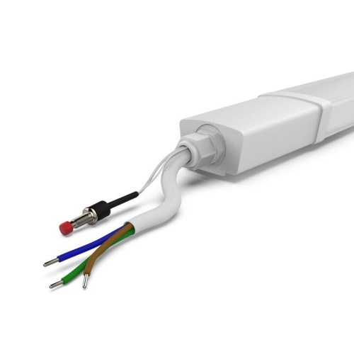 Светильник светодиодный Ultracompact 18Вт 4000К IP65 1800лм 1035х39х31.5мм линейный матов. с БАП 90мин GAUSS 143424218A