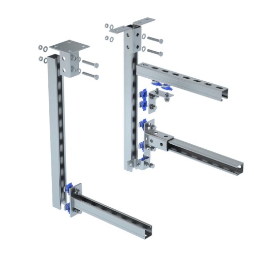 Гайка канальная с фиксатором М6 ZN КМ LO65521 фото 3