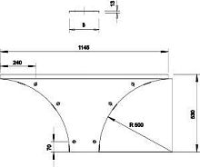 Крышка T-образного / крестового соединения 300мм | код 6231926 | OBO Bettermann