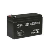 Аккумуляторная батарея BT 1207 Напряжение 12 В, Емкость 7 Ач | код 4614060010008 | Battbee