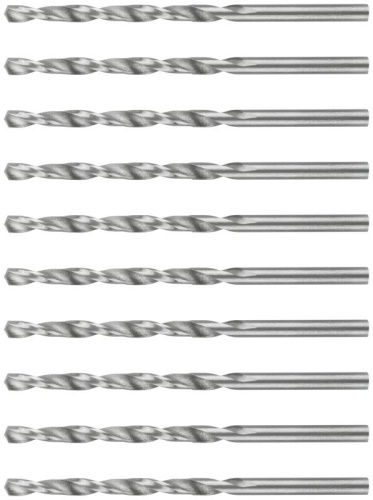 Сверло по металлу HSS полированные 3.2мм (уп.10шт) FIT 33732 фото 4 Сверло по металлу HSS полированные 3.2мм (уп.10шт) FIT 33732 фото 4