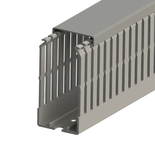 551 015, KKC 4080, Перфорированный короб с крышкой, 40x80 (ШхВ) | код 0.0.0.5.51015 | KLEMSAN