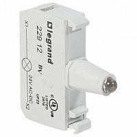 Блок подсветки для индикаторных кнопок и диффузоров - Osmoz - для комплектации - под винт - 24В~/=  |  код. 022912 |  Legrand