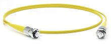 Патч-корд волоконно-оптический (шнур) SM 9/125 (OS2) ST/UPC-ST/UPC 2 мм simplex LSZH 15 м, Hyperline FC-S2-9-ST/UR-ST/UR-H-15M-LSZH-YL | код 247526 | Hyperline