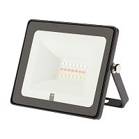 Прожектор цветного свечения мультиколор (RGB) 10 ватт с пультом дистанционного управления | код 605-010 | REXANT