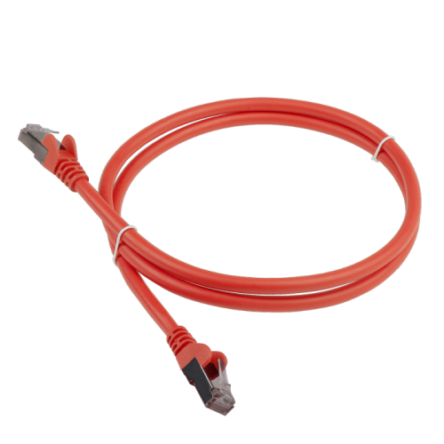 Патч-корд LANMASTER LSZH FTP кат.6, с заливными колпачками, 3.0 м, оранжевый | код LAN6-S45-45-3.0-LSZH | LANMASTER