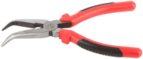 Утконосы "Стандарт" пластиковые ручки полированная сталь 200мм красн.-черн. FIT 48400 фото 8