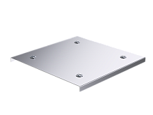 Крышка вертикального угла 200, цинк-ламель | код UKF302ZL | DKC