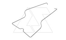 Фиксатор GZP-0054 для цоколя GZP11, металл | код 2613514 | Relpol