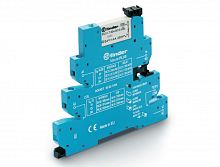 Интерфейсный модуль (сборка 34.51.7.060.0010 + 93.63.0.125), электромеханическое реле, серия MasterPLUS, 1CO 6A, контакты AgNi, питание 110-125В AC/DC, категория защиты IP20, винтовые клеммы | код 393101250060 | FINDER