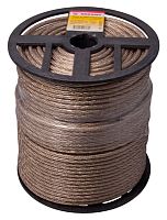 Трос стальной в ПВХ оплетке d=6,0 мм, прозрачный (бухта 150 м) REXANT | код 09-5260 | REXANT