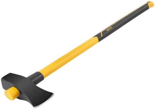 Топор-колун кованый 900мм 3600г фибергласовая длинная ручка FIT 46179
