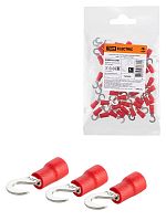 Наконечник изолированный крюковой НИК 1,5–4 (50 шт.) TDM | код SQ0502-0301 | TDM