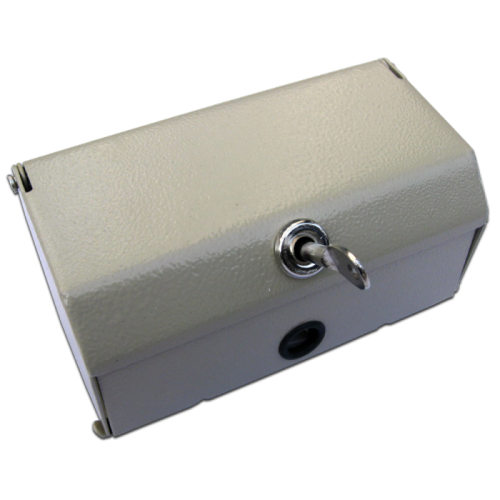 Настенный распределительный бокс, металл, 2 плинта, 20 пар, с замком | код TWT-DB10-2P/KM | TWT