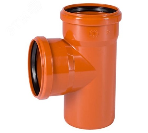 Тройник наружной канализации 87 град. 250х125 | код 224430 | Ostendorf