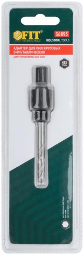 Адаптер для круговых пил, 14-30 мм, шестигранный хвостовик | код 36895 | FIT фото 3 Адаптер для круговых пил, 14-30 мм, шестигранный хвостовик | код 36895 | FIT фото 3