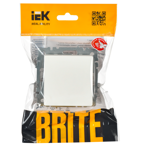 Выключатель перекрестный 1-кл. СП BRITE 10А ВС10-1-3-БрБ бел. | код. BR-V13-0-10-K01 | IEK фото 5 Выключатель перекрестный 1-кл. СП BRITE 10А ВС10-1-3-БрБ бел. | код. BR-V13-0-10-K01 | IEK фото 5