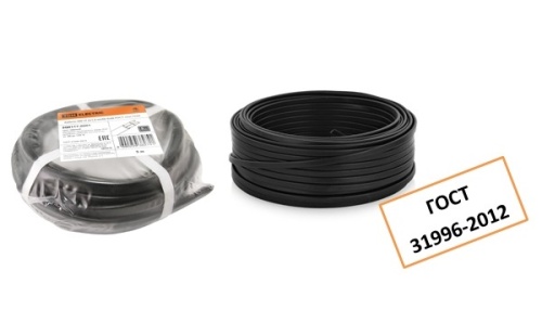 Кабель ВВГнг(А) -LSLTx 2х1.5ок (N) -0.66 ГОСТ (бухта 100м) | код SQ0117-0229 | РЭМЗ ТМ