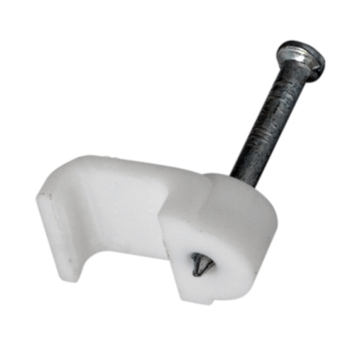 Крепеж кабеля плоский 8 х 3 мм, белый (упак. 20 шт) REXANT | код 07-4207-20 | REXANT Крепеж кабеля плоский 8 х 3 мм, белый (упак. 20 шт) REXANT | код 07-4207-20 | REXANT