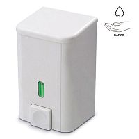 Диспенсер для жидкого мыла и КОЖНЫХ АНТИСЕПТИКОВ PRIMA NOVA, НАЛИВНОЙ, белый, 1,0 л, SD03 | код 601178 | PRIMA NOVA