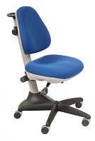 Кресло детское Бюрократ KD-2 синий TW-10 крестов. пластик | код 664139 | БЮРОКРАТ