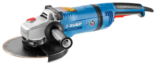 Углошлифовальная машина Зубр Профессионал УШМ-П230-2600 П 2600Вт 6600об/мин рез.шпин.:M14 d=230мм | код 1906929 | ЗУБР Углошлифовальная машина Зубр Профессионал УШМ-П230-2600 П 2600Вт 6600об/мин рез.шпин.:M14 d=230мм | код 1906929 | ЗУБР