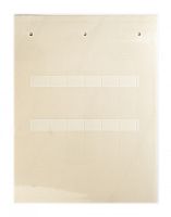 Самоламинирующаяся маркировка для кабелей и труб 4.3-7мм. Белая | код CMSA3815W | DKC