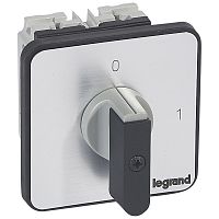 Выключатель - положение вкл/откл - PR 26 - 2П - 2 контакта - крепление на дверце | код 027416 | Legrand
